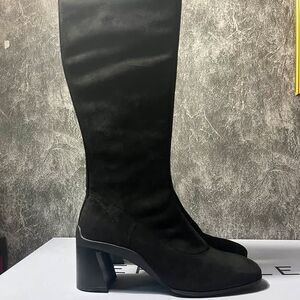 Aerosoles Black Suede Knee-High Boots NEW size 7